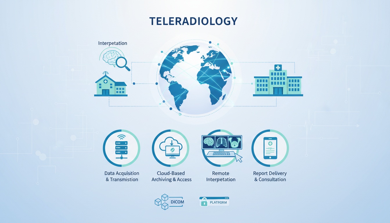 Teleradiologie uitgelegd: Hoe het verschilt van traditionele radiologie